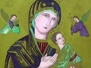 S. Maria de Perpetuo Succursu - Art Print