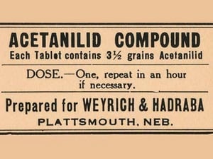 Acetanild Compound - Art Print