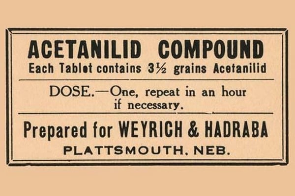 Acetanild Compound - Art Print