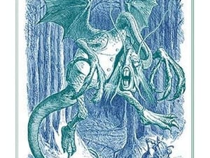 Through the Looking Glass: Beware the Jabberwock by John Tenniel - Art Print
