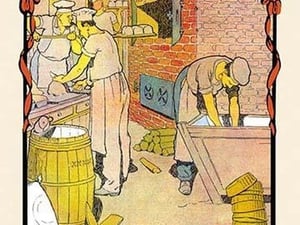 The Baker by H.O. Kennedy - Art Print