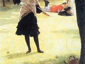 Cricket by James Tissot - Art Print
