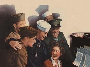 Etude - Soldiers at the USO Sing-a-Long - Art Print