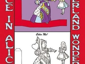 Alice in Wonderland: Queen of Hearts - Color Me! by John Tenniel - Art Print