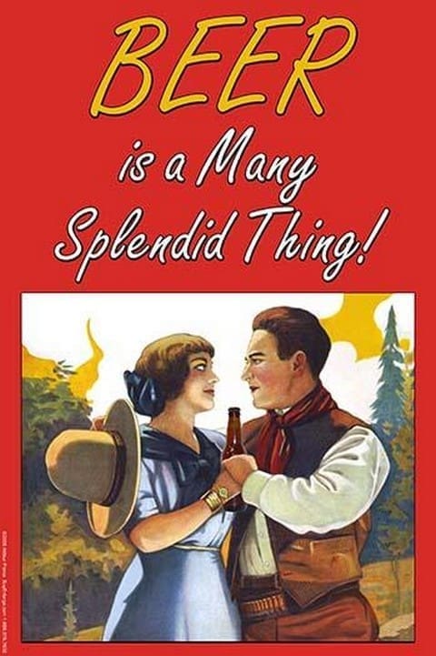 Beer in a Many Splendid Thing by Wilbur Pierce - Art Print