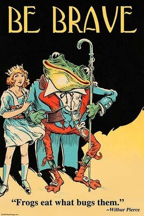 Be Brave by Wilbur Pierce - Art Print