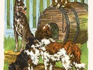 Visiting the New Puppy by Bird & Haumann - Art Print