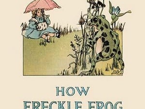 How Freckle Frog Made Herself Pretty by Frances Beem - Art Print