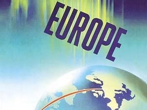 Europe by Air by P. Ewart - Art Print