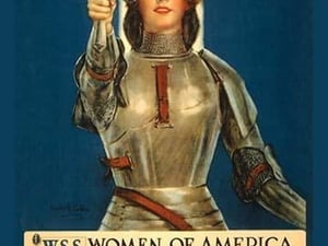 Women of America Save Your Country by Coffin - Art Print