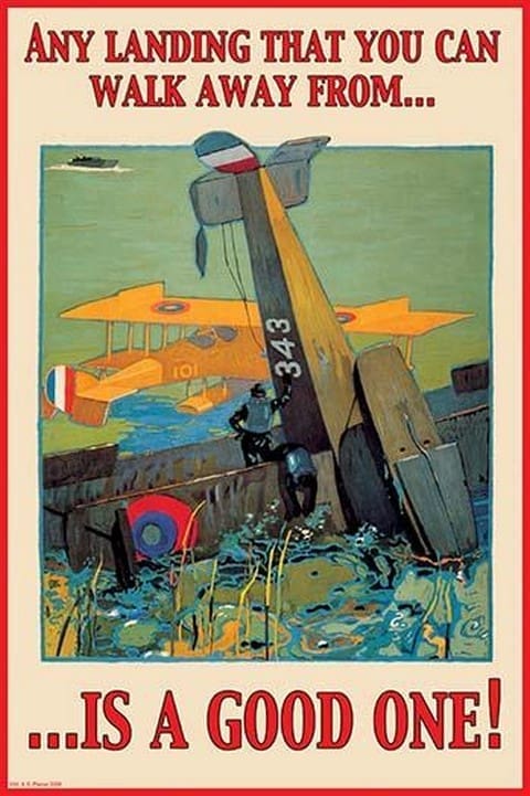 Any Landing by Wilbur Pierce - Art Print