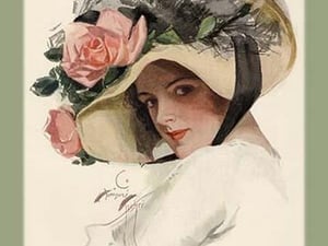 June by Harrison Fisher - Art Print