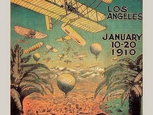 First in America Aviation Meet - Art Print
