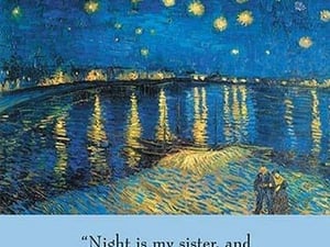 Night is My Sister by Edna St. Vincent Millay - Art Print