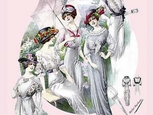 Album Blouses Nouvelles: With Hats and Parasols by Atelier Bachroitz - Art Print