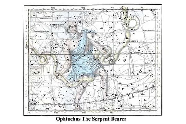 Ophiuchus the Serpent Bearer by Alexander Jamieson - Art Print