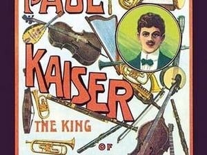 Paul Kaiser - The King of Instrumentalists - Art Print