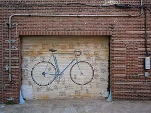 Bicycle Door by Jason Pierce - Art Print