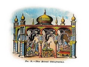 The Rival Chieftains - Art Print