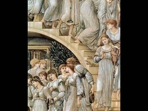 The Golden Stairs by Edward Burne-Jones - Art Print