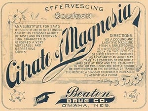 Citrate Magnesia - Art Print