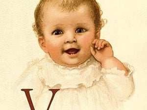 Baby Face V by Dorothy Waugh - Art Print