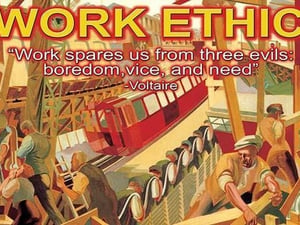 Work Ethic by Wilbur Pierce - Art Print