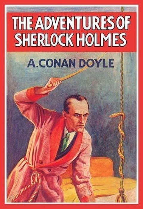 The Adventures of Sherlock Holmes #2 (book cover) - Art Print