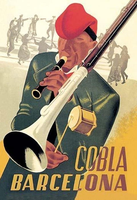Cobla Barcelona by Francesco Fabregas - Art Print