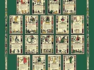 Alphabet Composite Sheet by Tony Sarge - Art Print