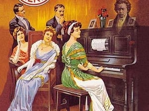 Pianos Autopianistas with Beethoven by A. Trub - Art Print