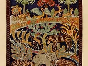 Animal Tapestry by Needlecraft Magazine #2 - Art Print