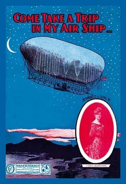Come Take a Trip in my Air Ship - Art Print