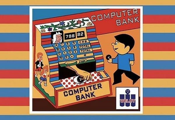 Computer Bank - Art Print