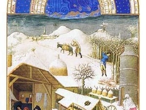 Le Tres Riches Heures du Duc de Berry - February by Paul