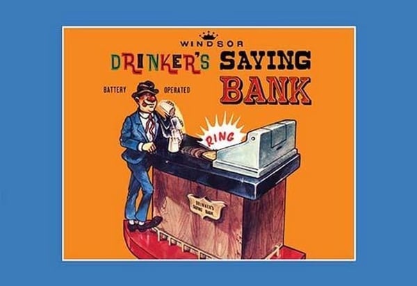 Drinker Savings Bank - Art Print