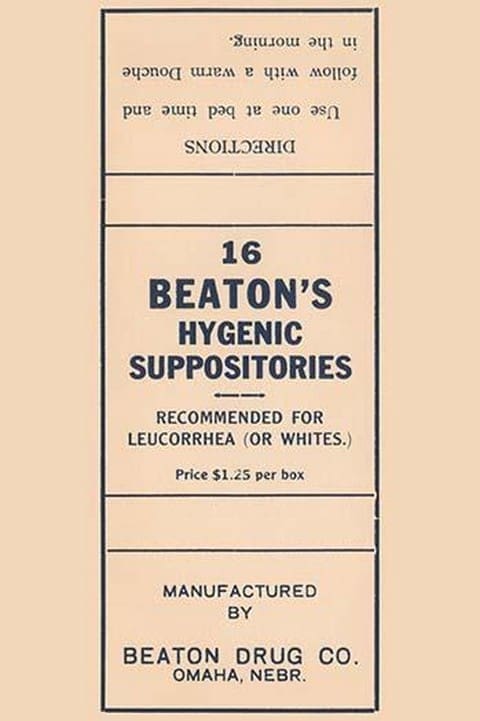 16 Beaton's Hygenic Suppositories - Art Print
