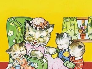 Kittens in Mittens - Art Print