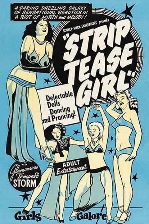 Strip Tease Girl #2 - Art Print