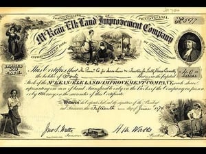 The McKean & Elk Land and Improvement Company - Art Print