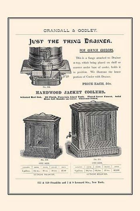 Just the Thing Drainer - Art Print