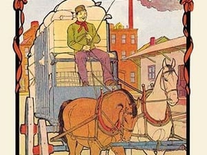 The Teamster by H.O. Kennedy - Art Print