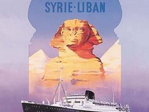 Messageries Maritimes Egypt-Syria-Lebanon Cruise Line - Art Print