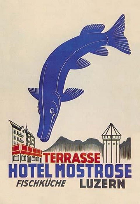 Hotel Mostrose Luzern by Straub - Art Print
