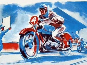 No. 4 Motorcycle - Art Print