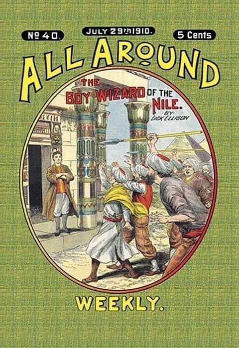 All Around Weekly: The Big Boy Wizard of the Nile - Art Print