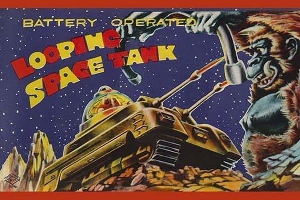 Looping Space Tank - Art Print