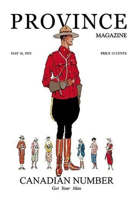 Canadian Number: Get Your Man - Art Print