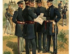Planning A Maneuver - 1841 - 1850 - Mapping The Exercise By Henry Alexander Ogden - Art Print
