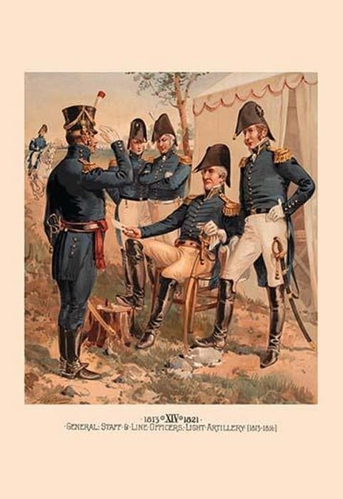 General Staff and Line Officers